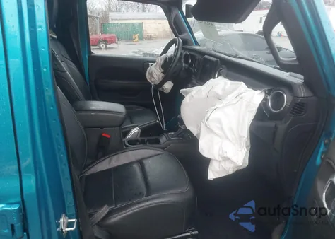 2020 Jeep Wrangler Unlimited Sahara 4X4 из США, поврежденный, VIN 1C4HJXEN0LW283787